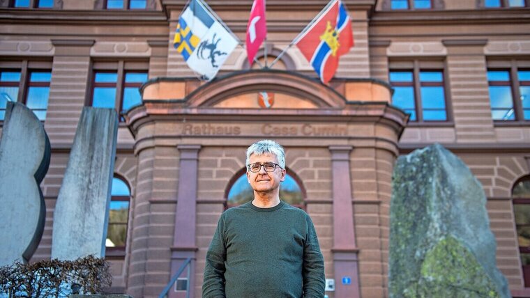 Marcus Beer Gemeindepräsident Gemeinde Ilanz Glion Ilanz Rathaus Gemeinde Gemeindehaus Gemeindeverwaltung