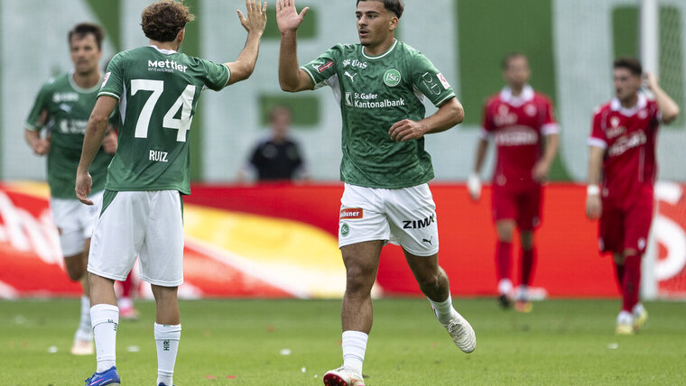 SCHWEIZ FUSSBALL ST. GALLEN THUN