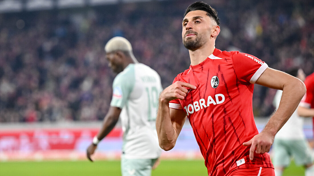 Vincenzo Grifo war am 1:0 beteiligt, blieb aber letztlich ohne Punkte 20250330174139428.jpg